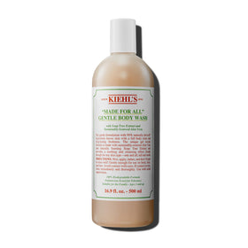 Kiehl's bottle front view showing product name and size, easy identification benefit
