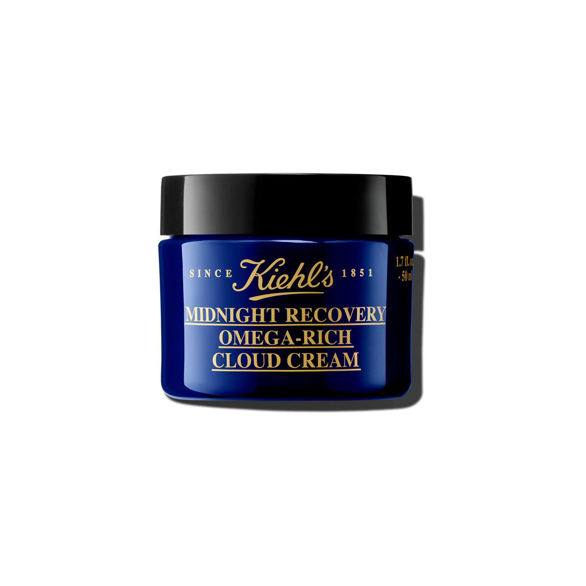 Kiehl's front jar shot showing packaging and calming lavender scent benefit