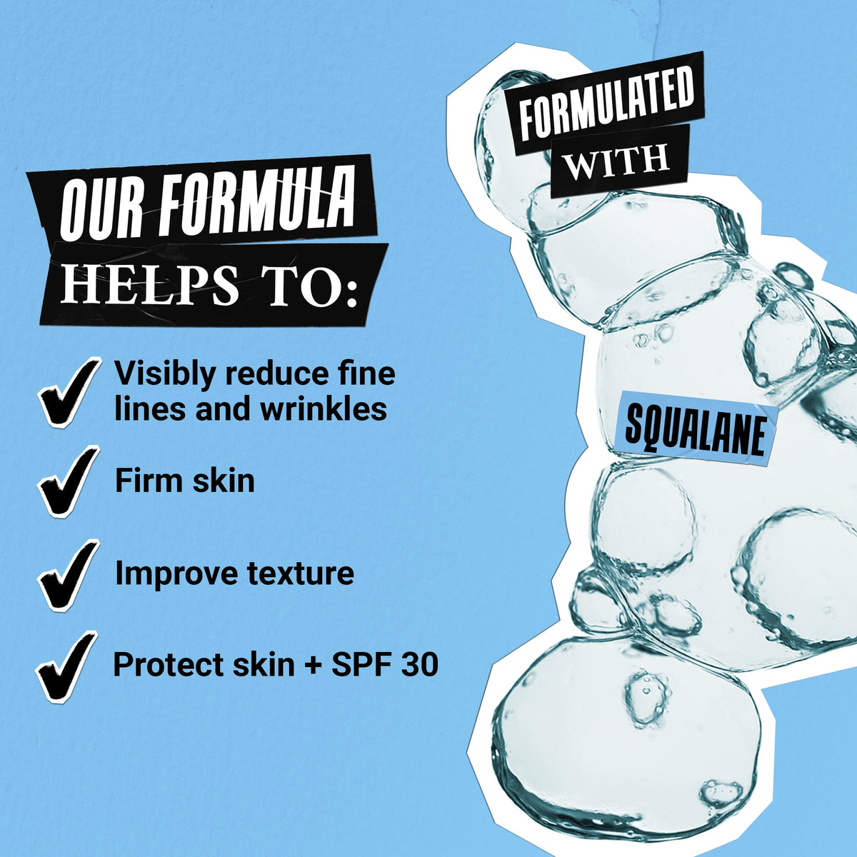 Kiehl's moisturizer applied to cheek demonstrating smooth, non-greasy finish
