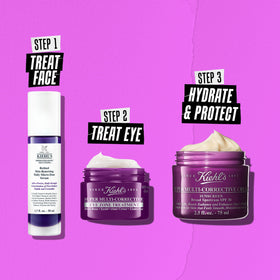 Kiehl's lifestyle image of morning application for simplified routine