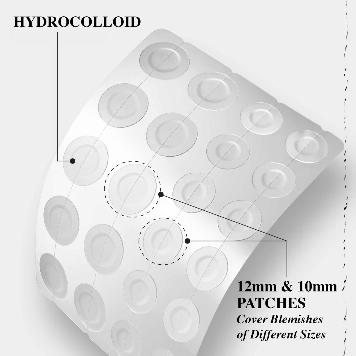 Kiehl's used patch saturated showing absorbed oil and impurities benefit