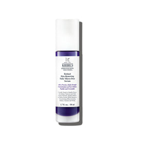 Kiehl's front jar view showing serum packaging and easy dispensing benefit