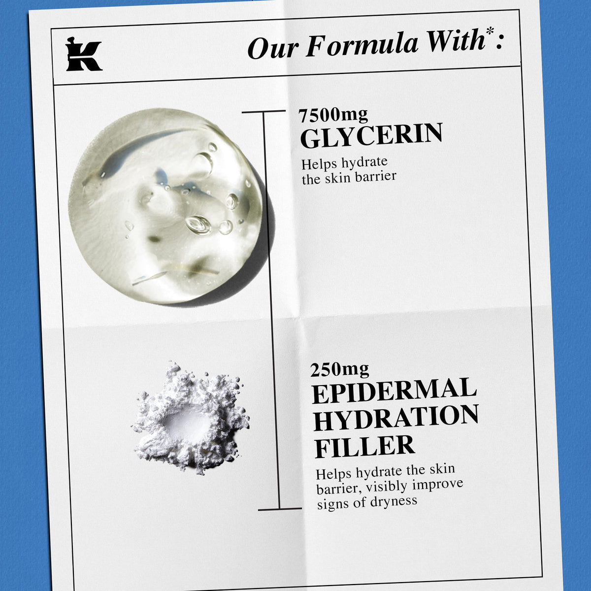 Kiehl's product label and ingredients panel for ingredient transparency and trust