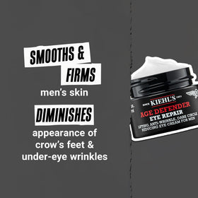 Kiehl's jar beside razor to show compact travel-friendly size