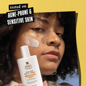 Kiehl's applied on hand demonstrating lightweight feel and quick absorption