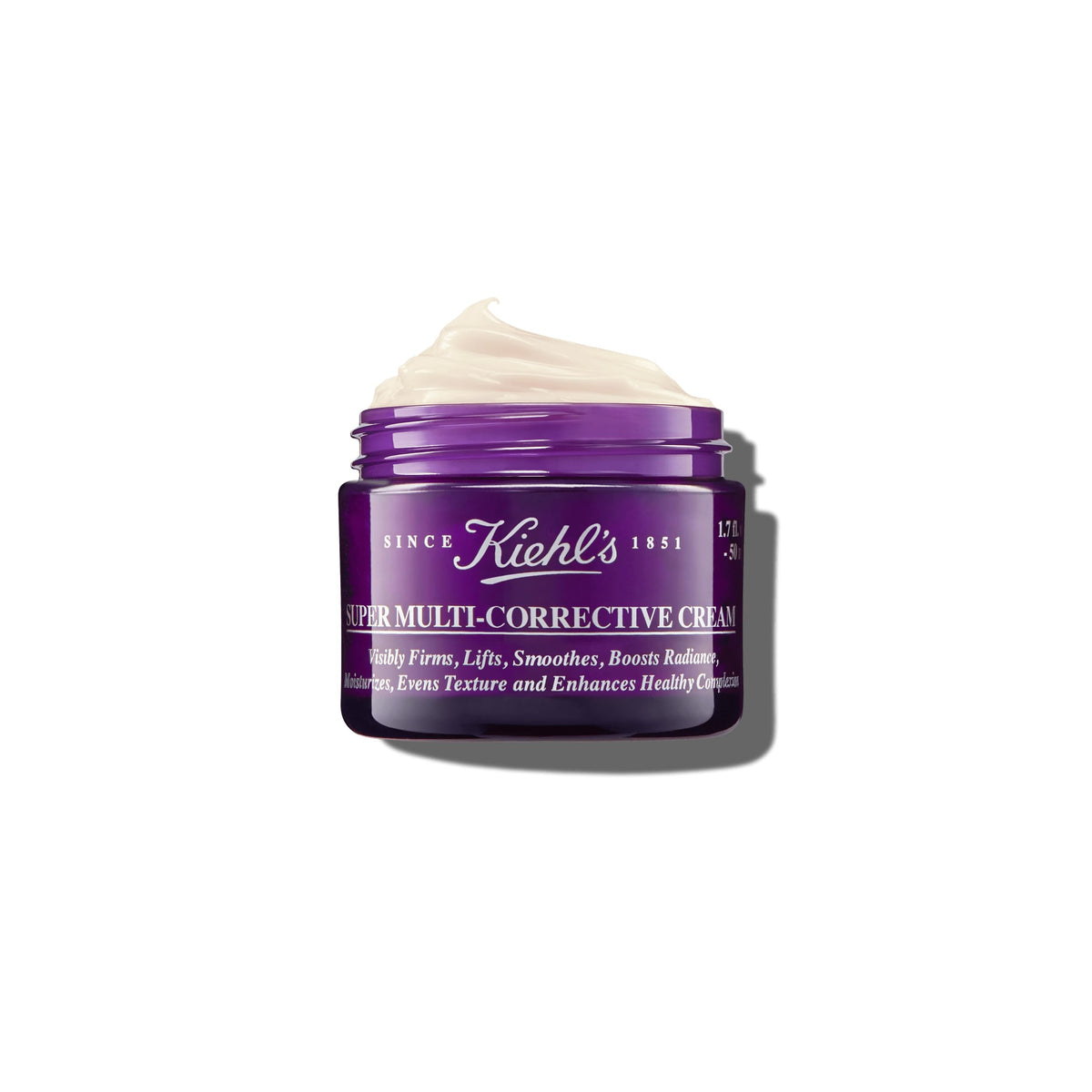 Kiehl's Super Multi-Corrective front jar showing clean packaging and product benefit