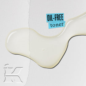 Kiehl's close-up texture droplet highlighting lightweight hydrating consistency