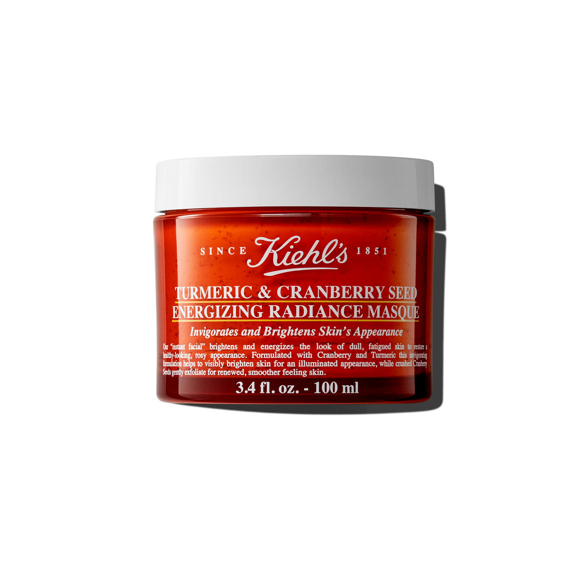Kiehl's front packaging showing product and size for clear identification and trust