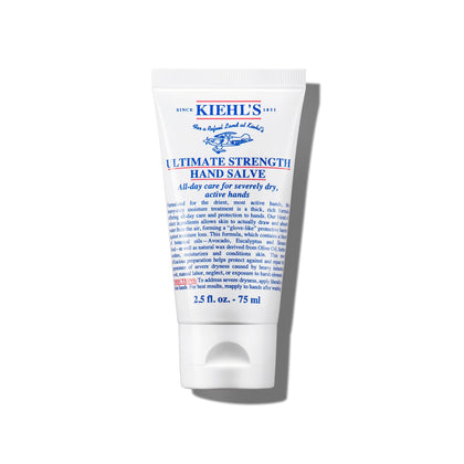 Kiehl's tube front view showing packaging and size, ideal for daily carry