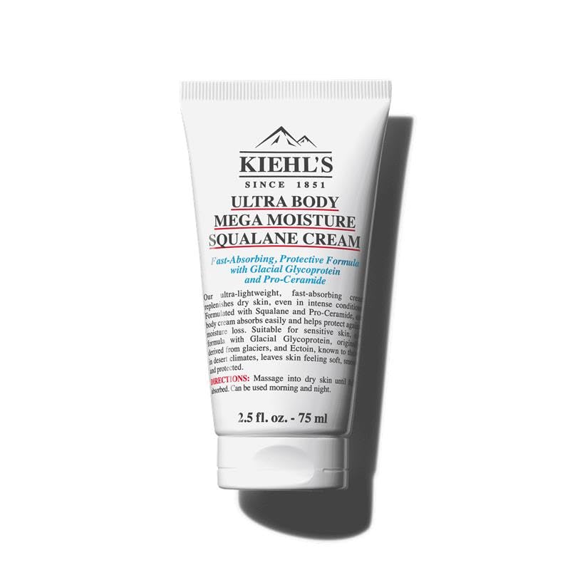 Kiehl's front packaging showing tube and benefit of quick absorption