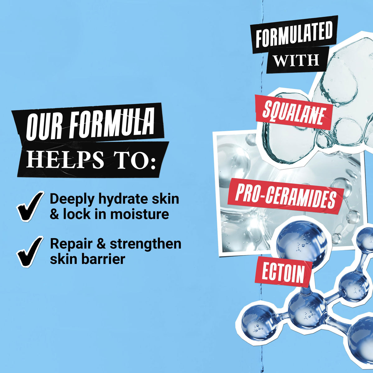 Kiehl's being applied to forearm demonstrating immediate hydration