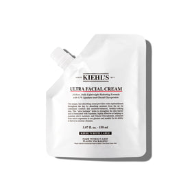 Kiehl's front jar view showing clean packaging and moisturizer benefit