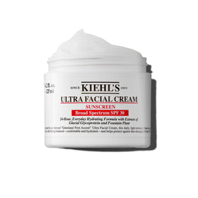 Kiehl's front packaging showing SPF 30 and daily moisturizer benefit