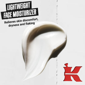 Kiehl's cream on hand demonstrating non-greasy spread and immediate relief