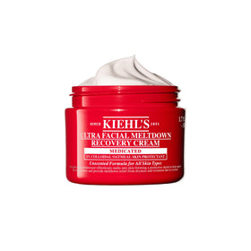 Kiehl's front jar showing packaging and moisturizing benefit