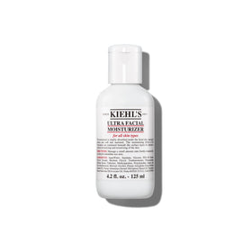 Kiehl's front packaging showing jar and brand, highlights easy hydration
