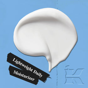 Kiehl's open jar texture close-up demonstrating smooth, lightweight cream