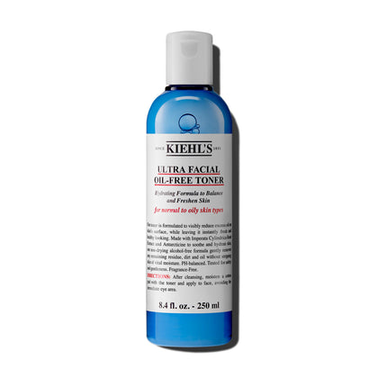 Kiehl's front bottle showing label and size for quick identification and trust