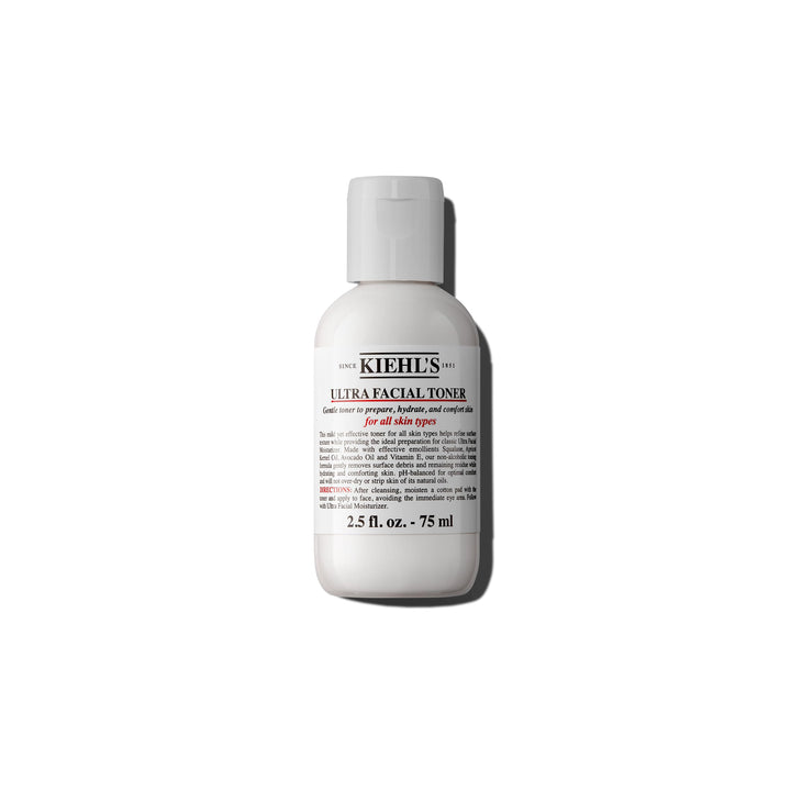 Kiehl's Ultra Facial Toner front bottle showing label and size, clear hydration