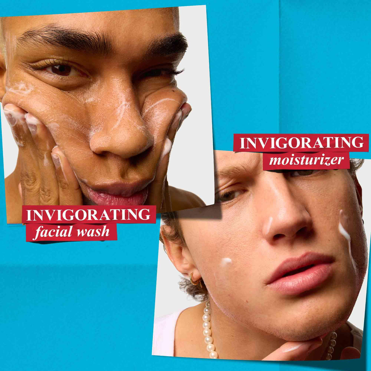 Kiehl's facial fuel in bathroom during morning routine for energized appearance