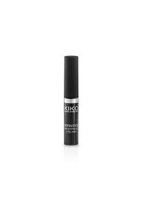 Kiko Milano single black stroke on skin demonstrating intense one-pass pigment