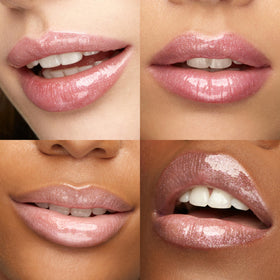 Kiko Milano gloss next to ruler showing 6.5ml size and embossed KK metallic cap
