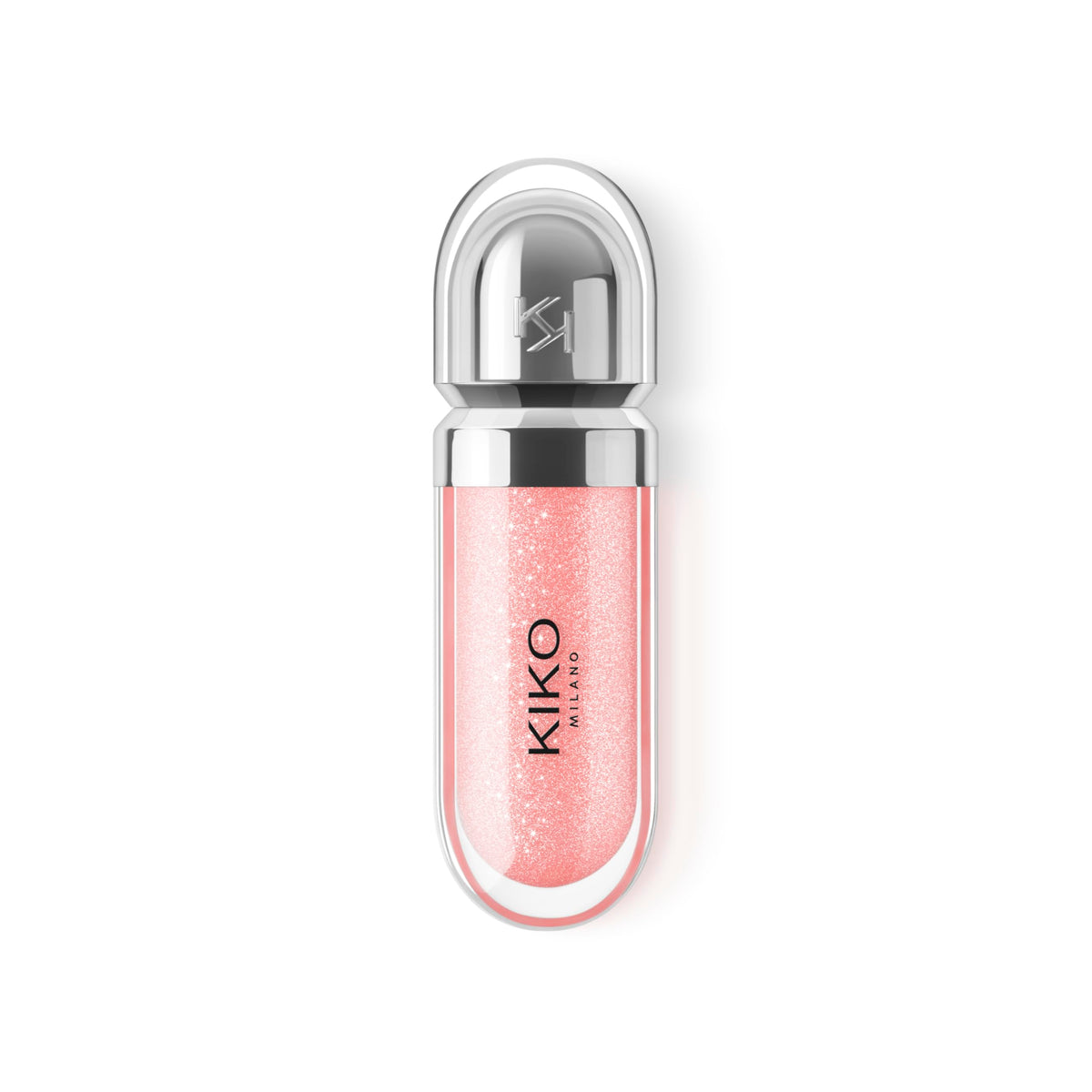 Kiko Milano gloss on lips lifestyle shot showing hydrated, glossy, fuller-looking lips