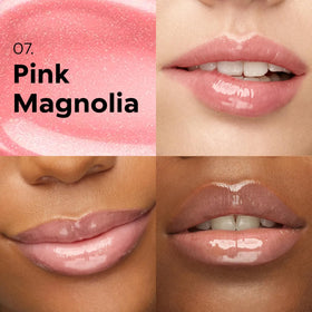 Kiko Milano applicator and glossy texture close-up illustrating smooth, non-sticky glide