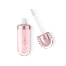 Kiko Milano front packaging showing 3D Hydra Lip Oil glossy finish benefit