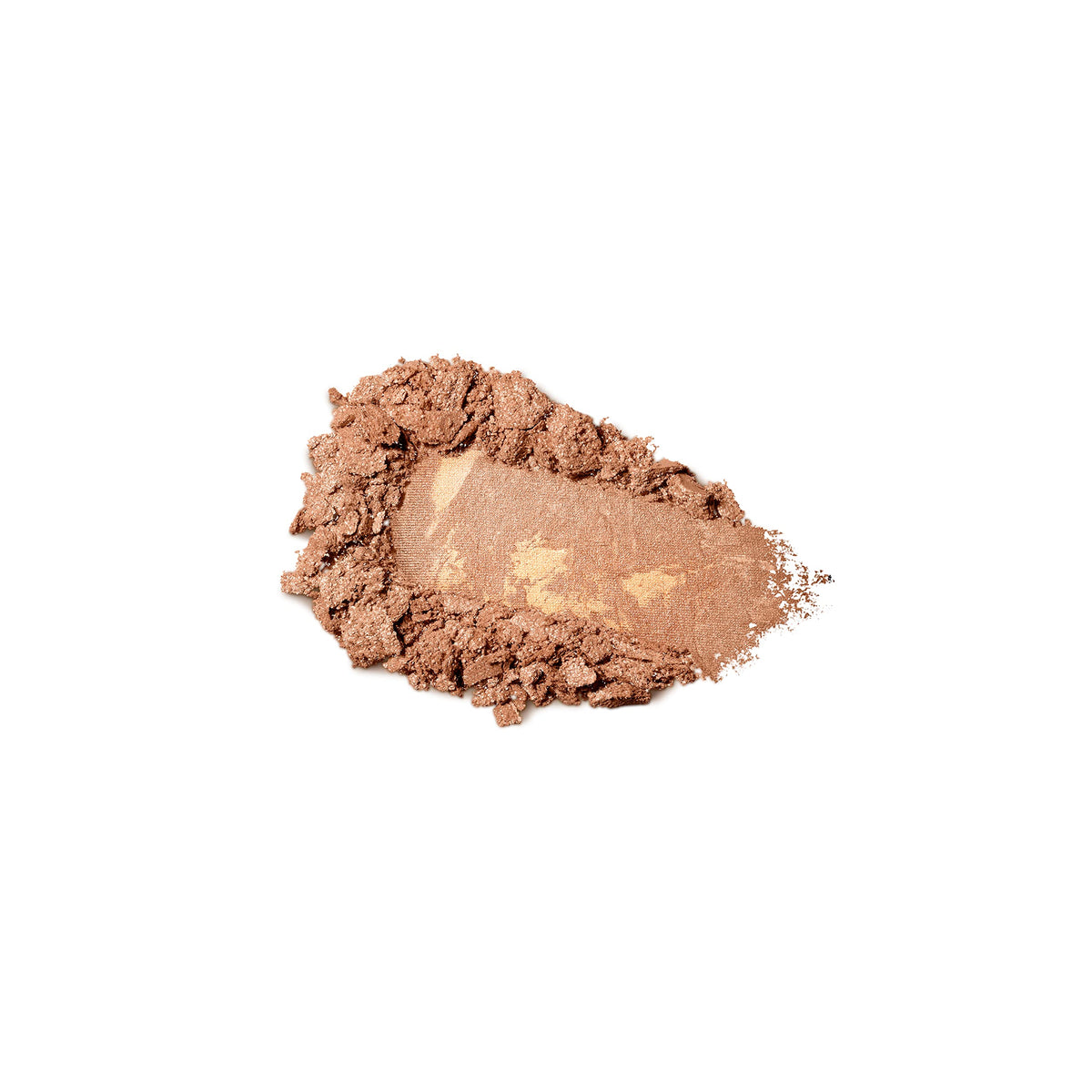 KIKO Milano bronzer texture close-up revealing iridescent streaks and silky finish benefit