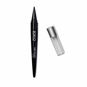 KIKO Milano kajal front packaging showing product branding and bold black shade benefit