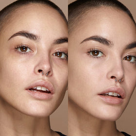 KIKO Milano concealer applied with fingertip on skin showing precise coverage benefit