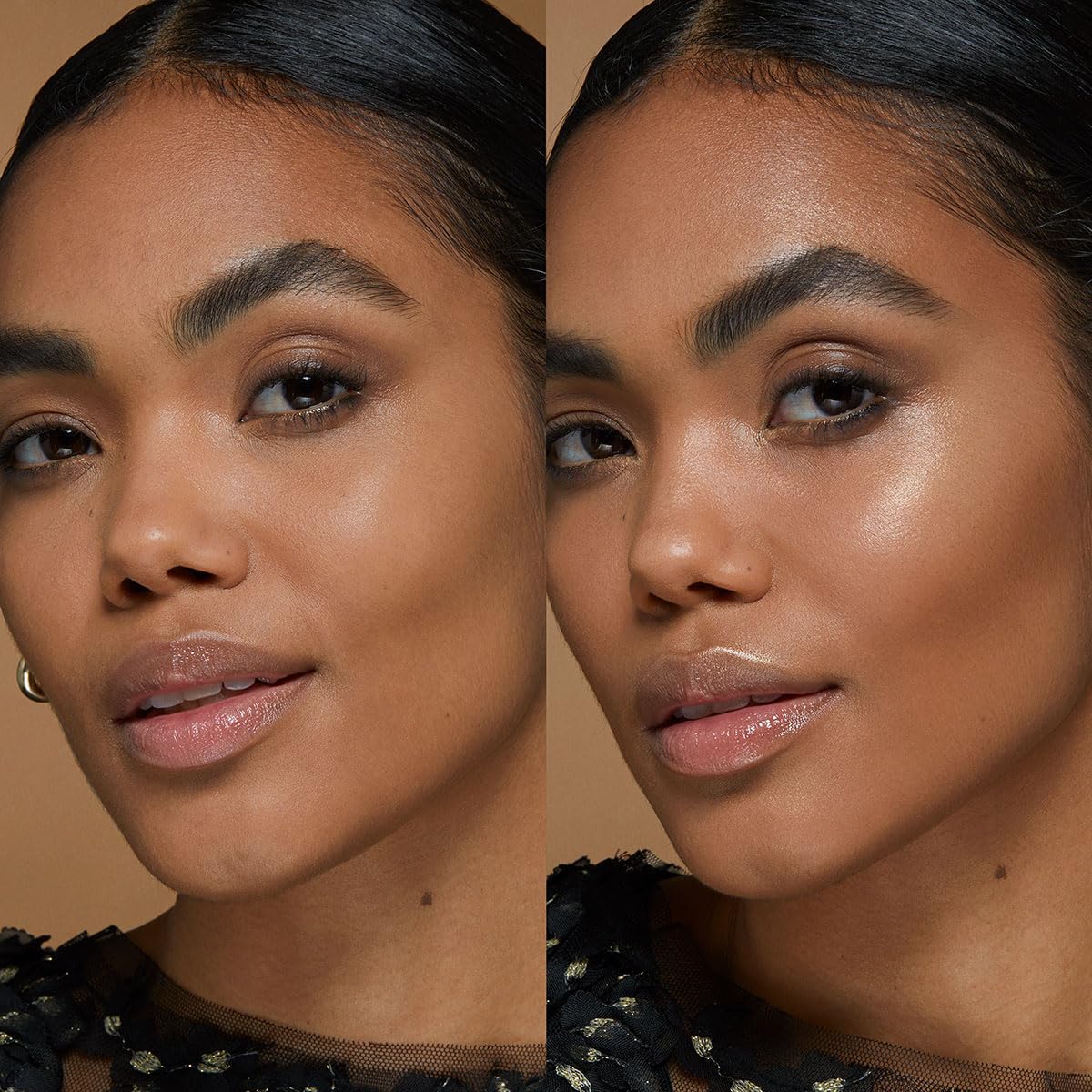 KIKO Milano product applied on cheekbone demonstrating luminous sculpting and radiance