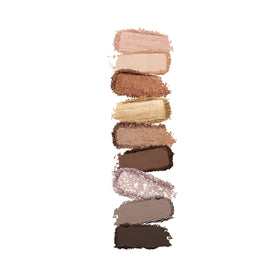 Kiko Milano open palette displaying nine shades for versatile looks