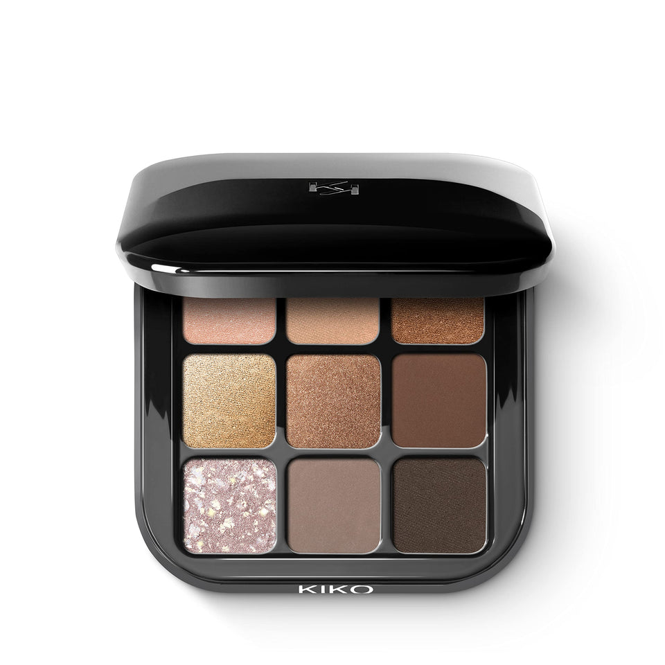Kiko Milano palette front packaging showing compact design and mirror benefit