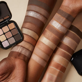 Kiko Milano palette shown being applied for easy on-the-go touch-ups