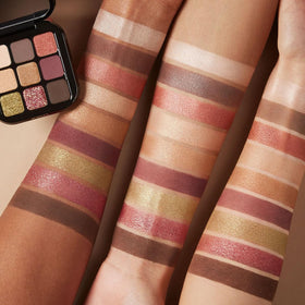 Kiko Milano palette used in evening makeup scene to create bold eye color
