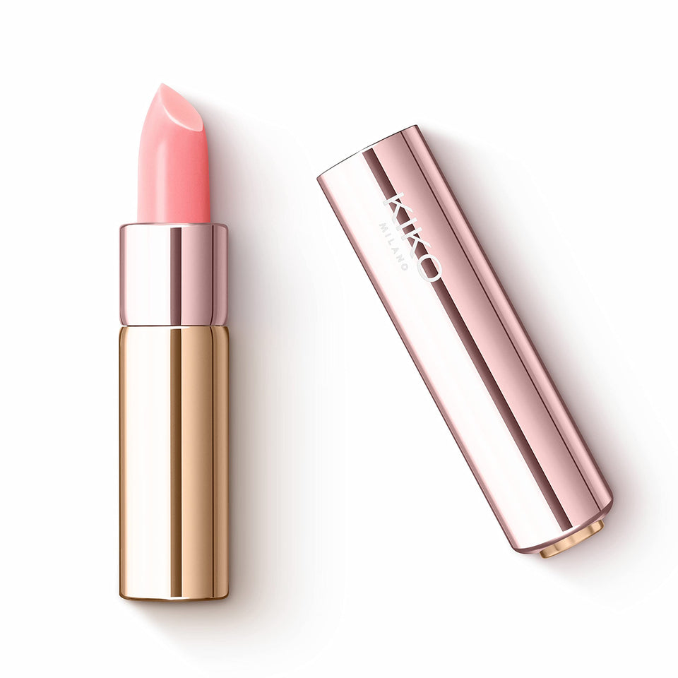Kiko Milano front packaging view showing sleek tube and shade clarity for easy selection