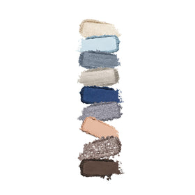 Kiko Milano close-up of shade pans highlighting texture and intense pigment