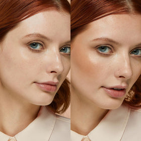 KIKO Milano bronzer held in hand demonstrating size and easy travel use