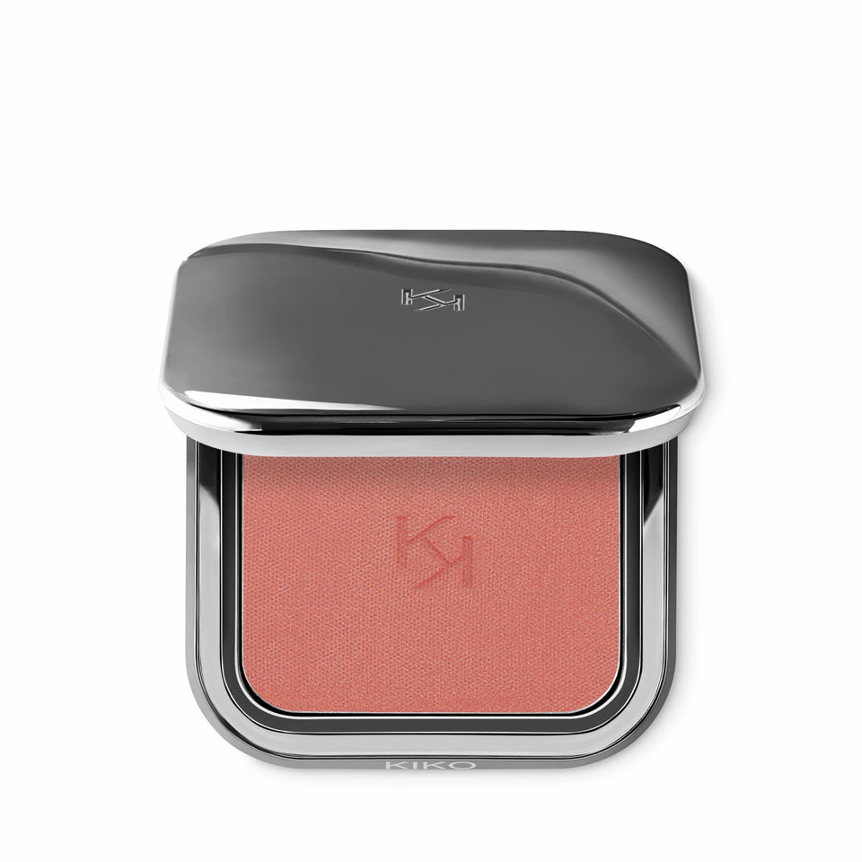 KIKO Milano front compact shot showing shade and mirror for easy touch-ups