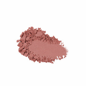KIKO Milano blush swatch on skin with brush demonstrating blendable texture