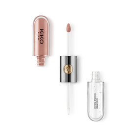 Kiko Milano front packaging showing dual-ended tube and KK monogram, clear product identity