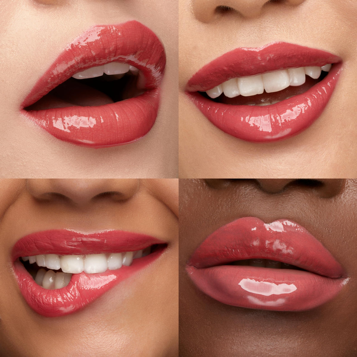 Kiko Milano lipstick worn in lifestyle scene showing lasting glossy finish