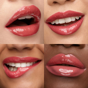 Kiko Milano lipstick worn in lifestyle scene showing lasting glossy finish