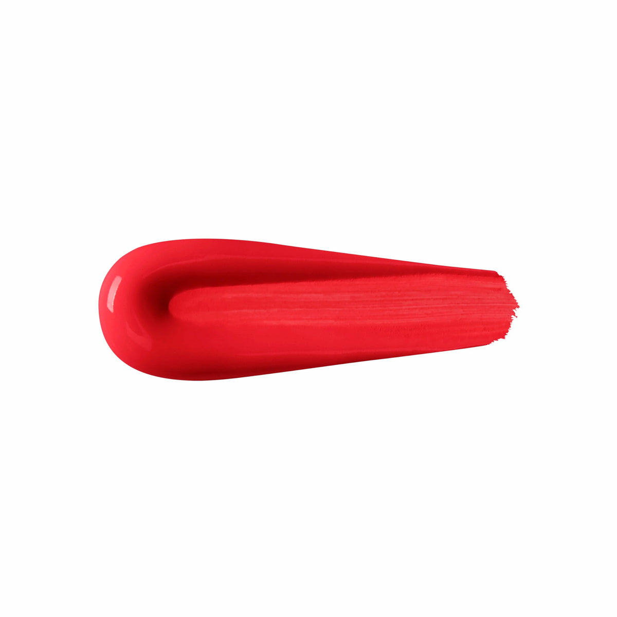 Kiko Milano product applied on lips showing bright colour and longwear shine benefit