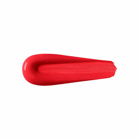 Kiko Milano product applied on lips showing bright colour and longwear shine benefit