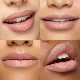 Kiko Milano Unlimited Stylo applied on model lips demonstrating long-wear colour and natural comfortable finish