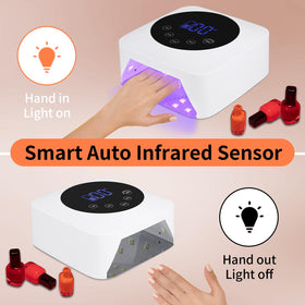 Kikugu removable magnetic mirror base removed to show easy cleaning and improved reflectivity