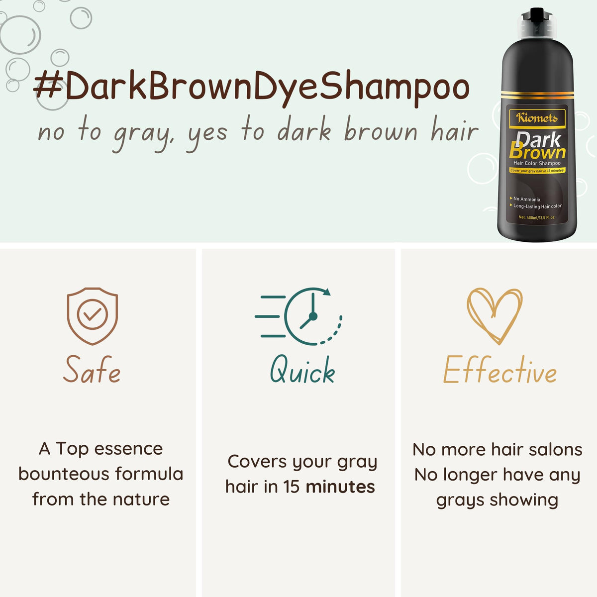 KILOMETS applied in shower demonstrating easy at-home use benefit